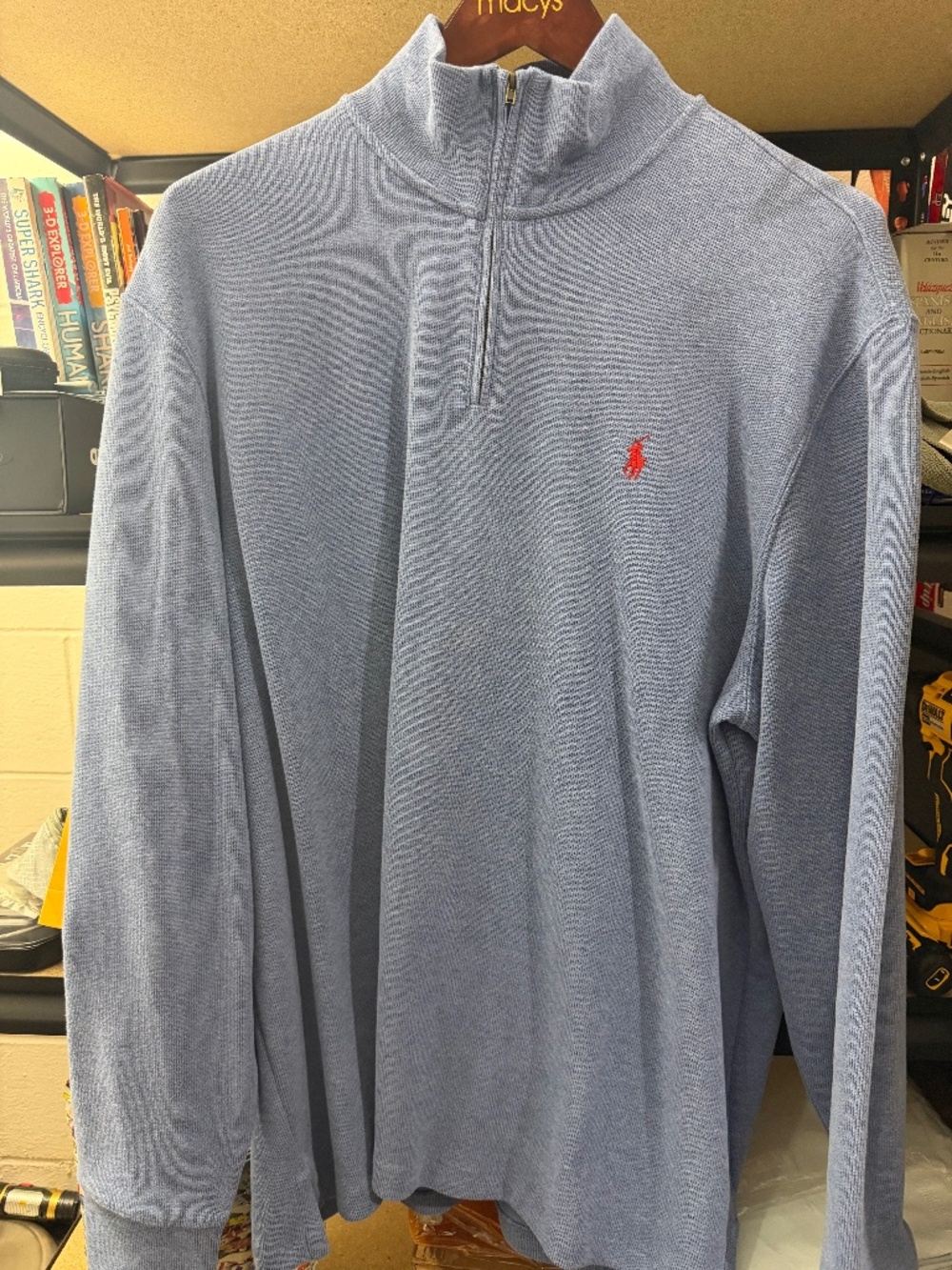 Ralph Lauren Light Blue Sweater – Size XL